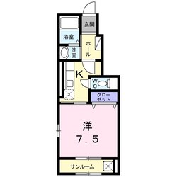 ナナカマドの物件間取画像